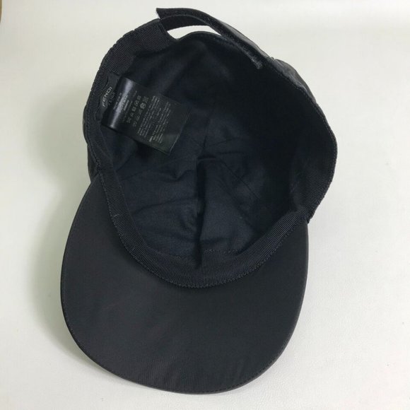 FENDI FXQ768 logo baseball cap Nylon / cotton Black main image 9